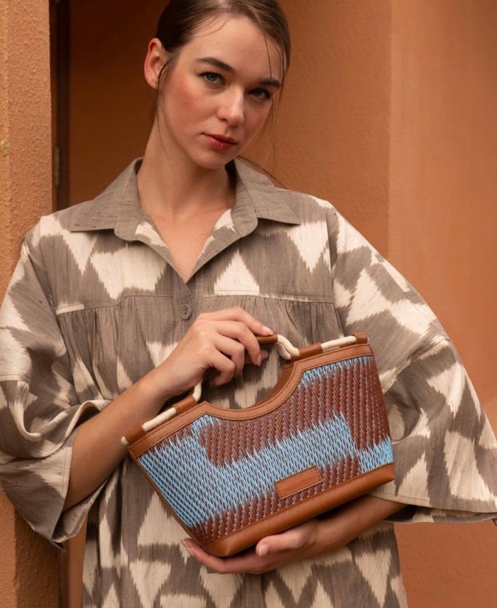 Lulu Small Basket Tote
